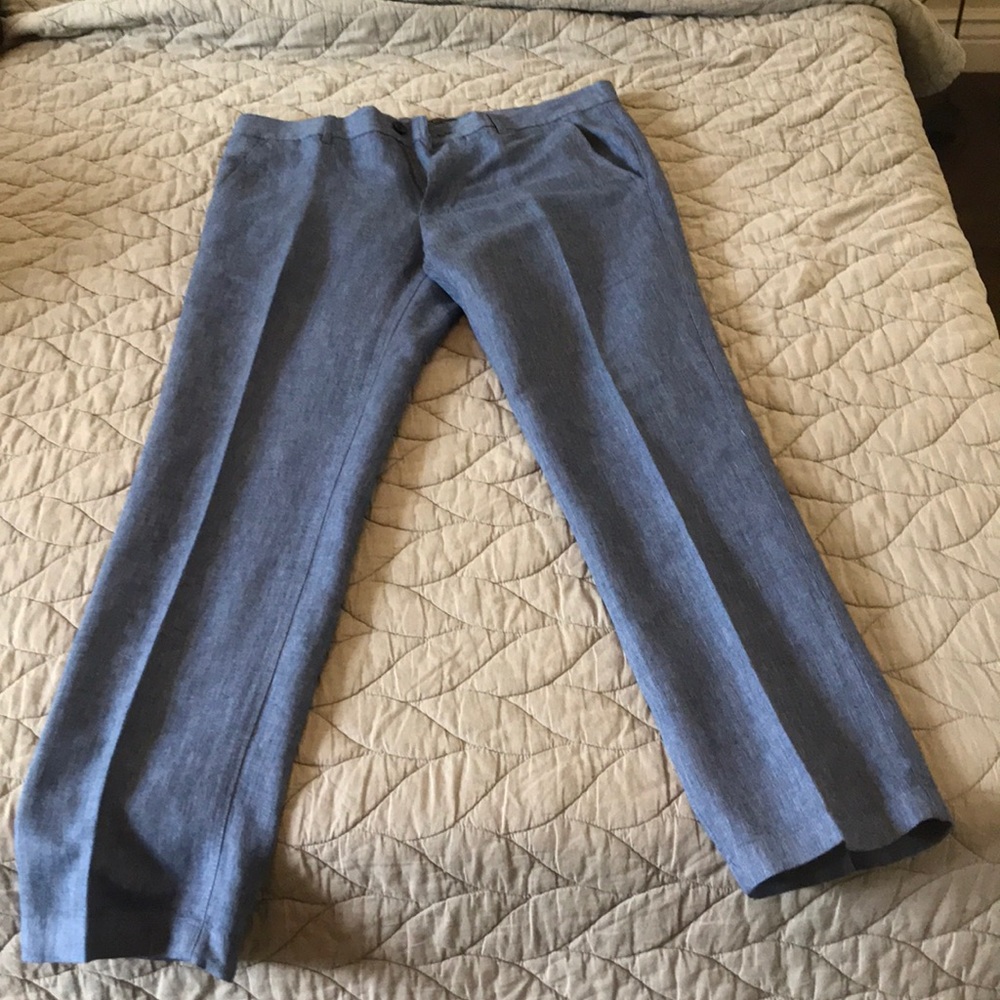 Banana republic linen slim fit dress pants
